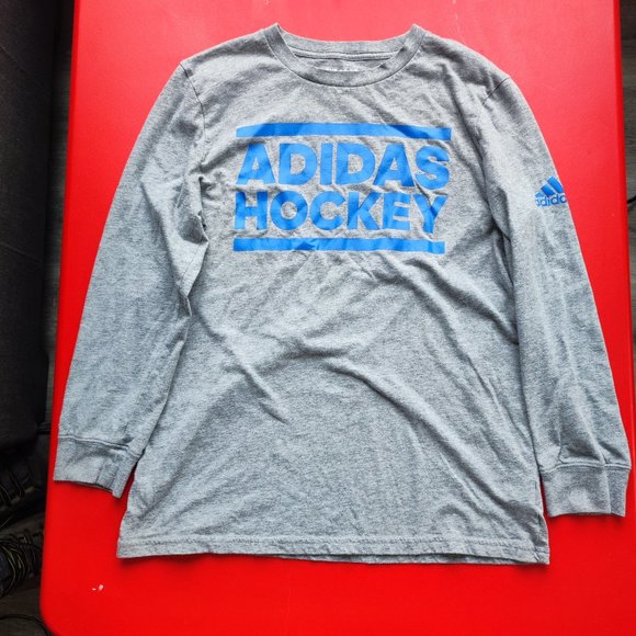 Adidas Hockey long sleeve shirt boy's size XL - Picture 1 of 4